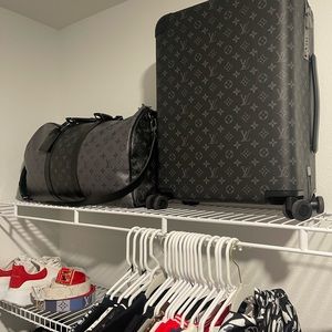 Louise Vuitton Matching Travel Luggage Set